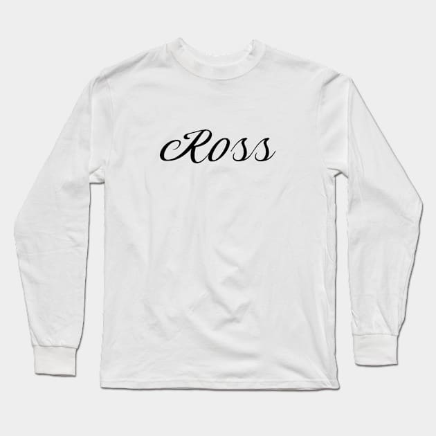 Name Ross Long Sleeve T-Shirt by gulden